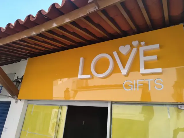 Letreiro de loja