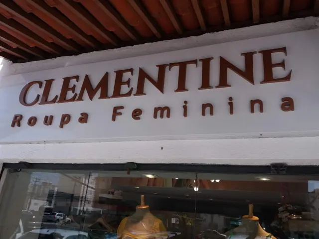 Letreiro Clementine