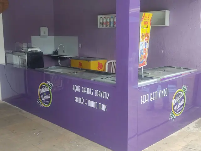 Delícias do Visvale · balcão personalizado